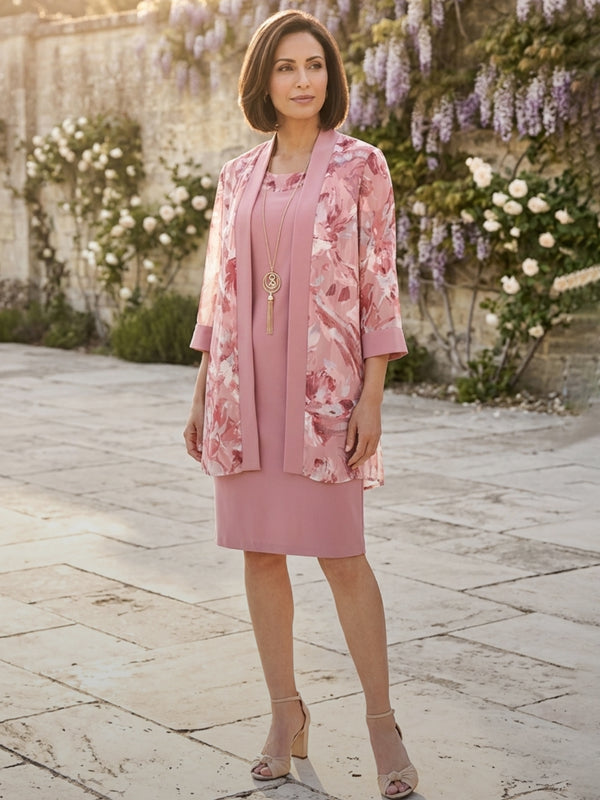 Reeve Printed Dress And Jacket