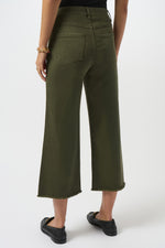 Joseph Ribkoff Claudia | Culotte Jeans With Embellished Front Seam
