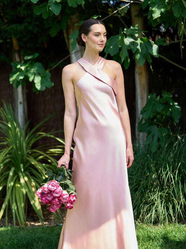 Eunice Satin Maxi Dress
