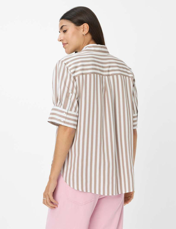 Brax Stripe Short Sleeve Shirt