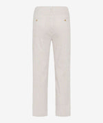 Brax Seersucker Stripe Trousers with Front Pleat