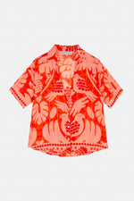 Piti Cuiti Acapulco Red Shirt And Trouser Set