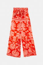 Piti Cuiti Acapulco Red Shirt And Trouser Set