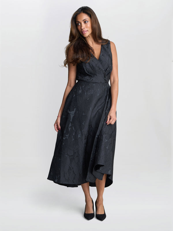 Sandie Jacquard Dress