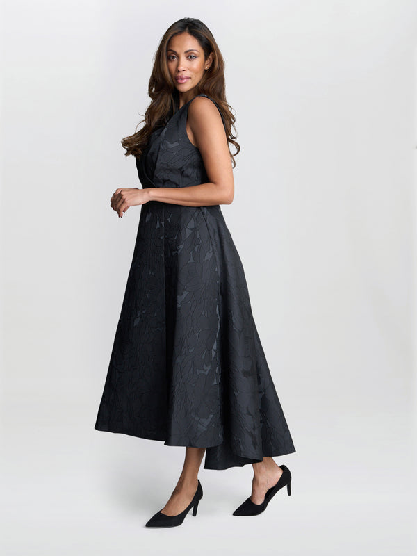 Sandie Jacquard Dress