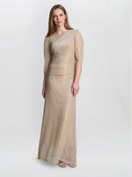 Joanna Metallic Knit Maxi Dress