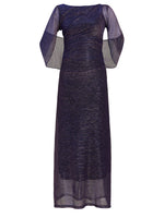 Joanna Metallic Knit Maxi Dress