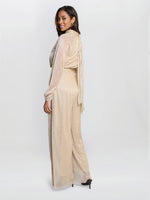 Kylie Metallic Knit Jumpsuit
