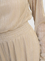 Kylie Metallic Knit Jumpsuit