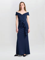 Victoria Maxi Dress With Side Ruching