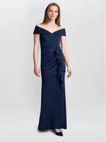 Victoria Maxi Dress With Side Ruching