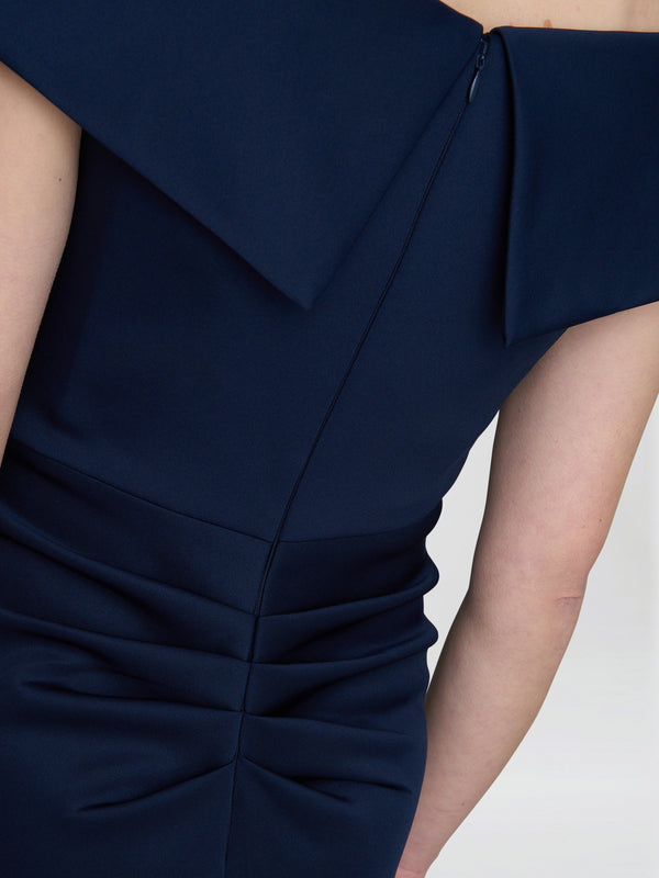 Victoria Maxi Dress With Side Ruching