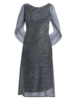 Ciara Metallic Knit Dress