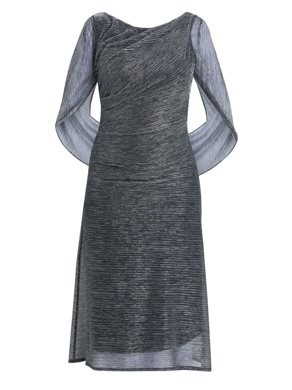 Ciara Metallic Knit Dress