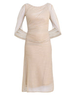 Ciara Metallic Knit Dress