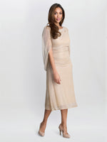 Ciara Metallic Knit Dress