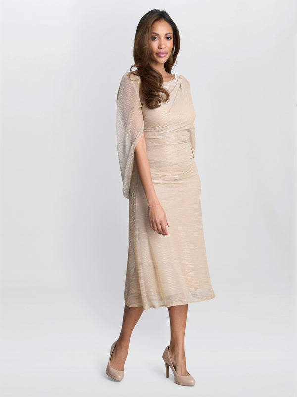 Ciara Metallic Knit Dress