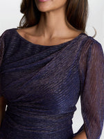 Ciara Metallic Knit Dress