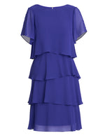 Cherry Tiered Chiffon Dress