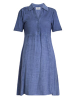 Aaliyah Chambray Demin and jersey Dress