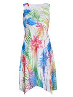 Eliza Sleevelss Asymmetric Hem Dress