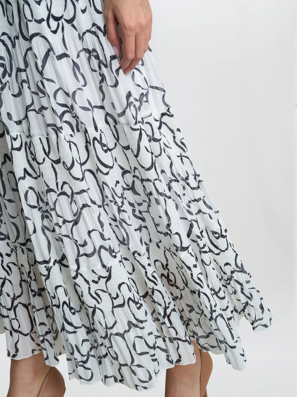 Jasmina Pleated Maxi Skirt