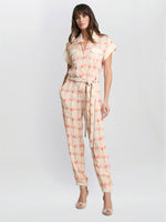 Natalia Palm Tree Print Jumpsuit