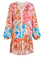 Millie Short Floral Shirt Dress