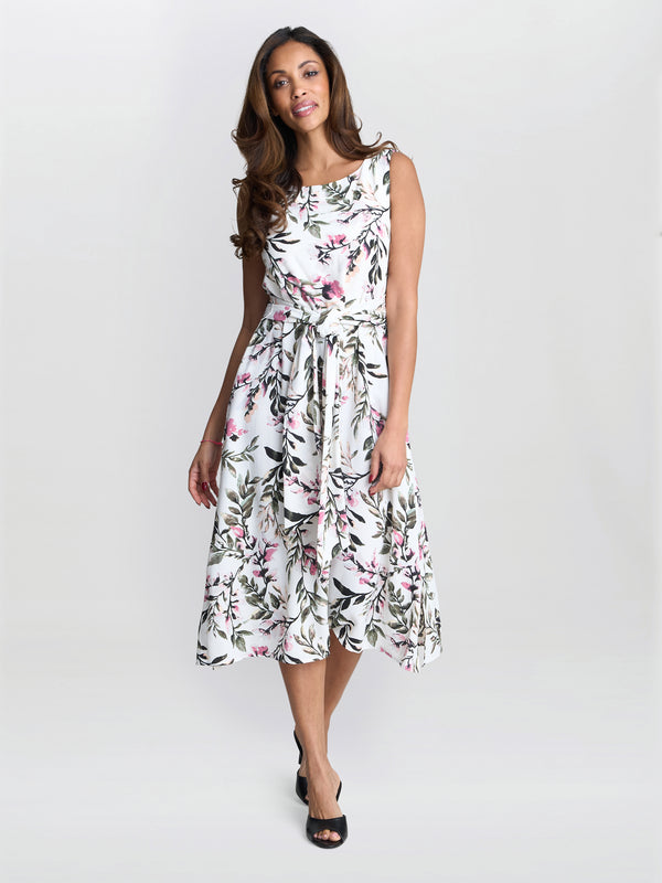 Kelly Floral Printed Dress