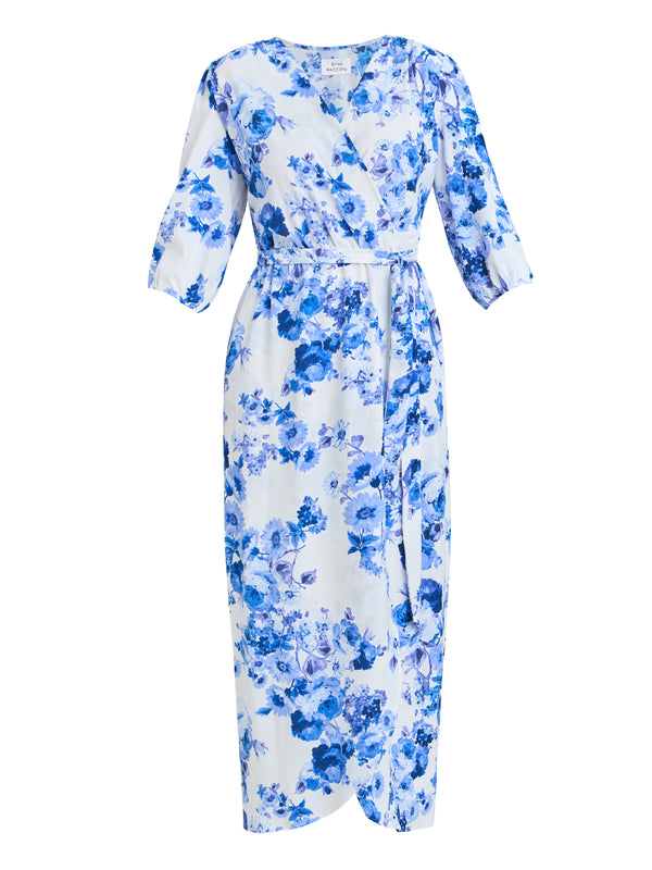 Karen Floral Print Maxi Dress
