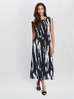 Lucia Abstract Print Dress