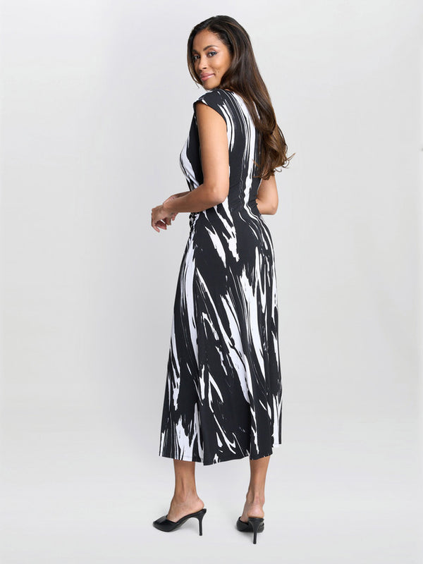 Lucia Abstract Print Dress