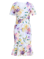 Joy Printed Crepe Dress