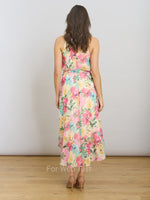 Beatrice Lurex Chiffon Dress