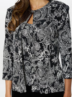 Carlee Printed Jacket And Cami Twinset