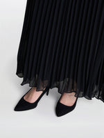 Annie Long Pleated Skirt