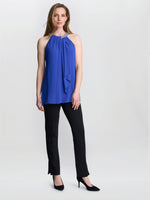 Elle Halter Top With Beaded Neck