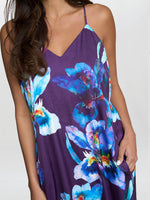 Genny Floral Print Maxi Dress