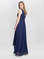 Pandora Wrap Effect Hi-Lo Dress