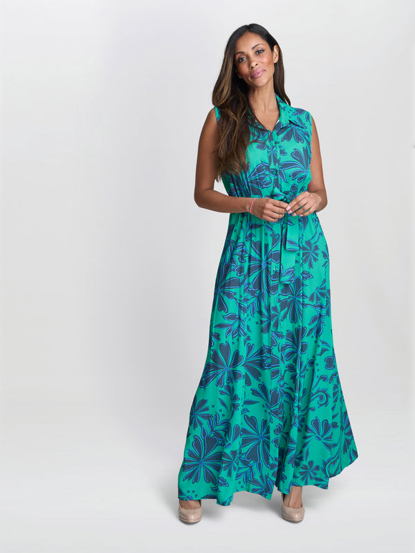 Reagan Long Shirt Dress