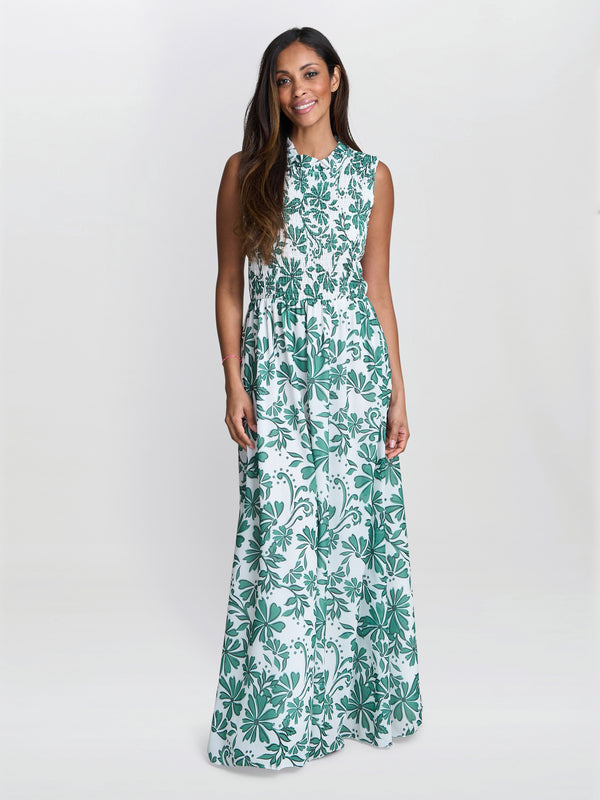 Roxanna Sleeveless Shired Top Dress