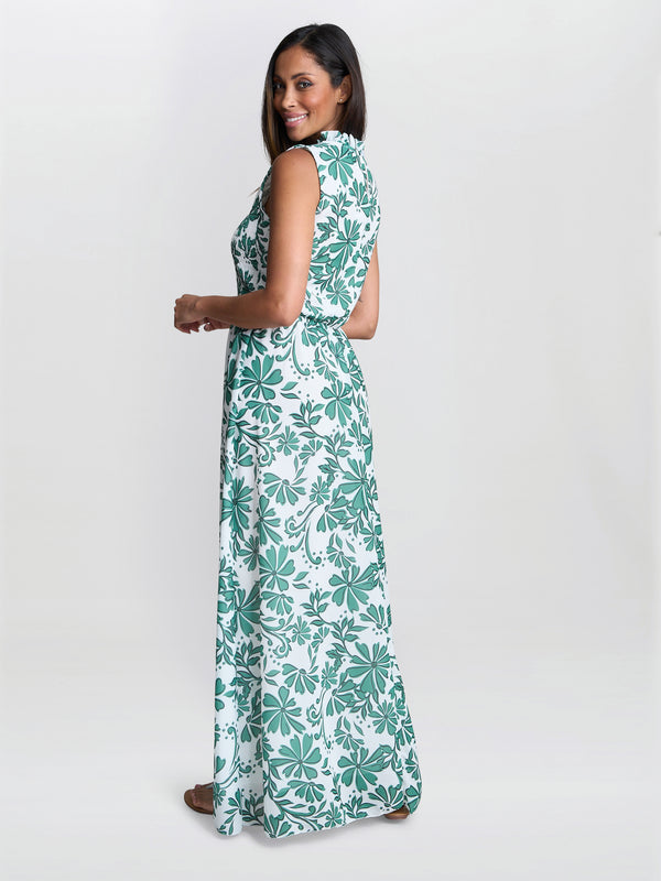 Roxanna Sleeveless Shired Top Dress