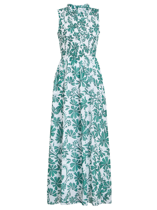 Roxanna Sleeveless Shired Top Dress