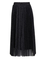 Roslynn Pleated Mesh Skirt