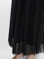 Roslynn Pleated Mesh Skirt