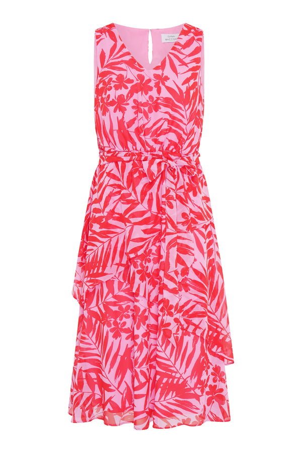 Tasha Printed Chiffon Dress