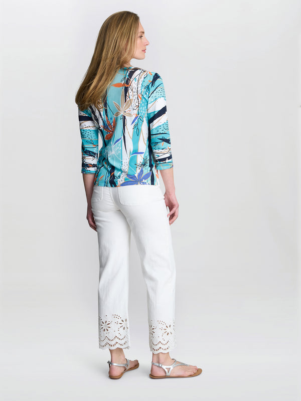 Ashlynn Lightweight Sweater With Diamante Detail