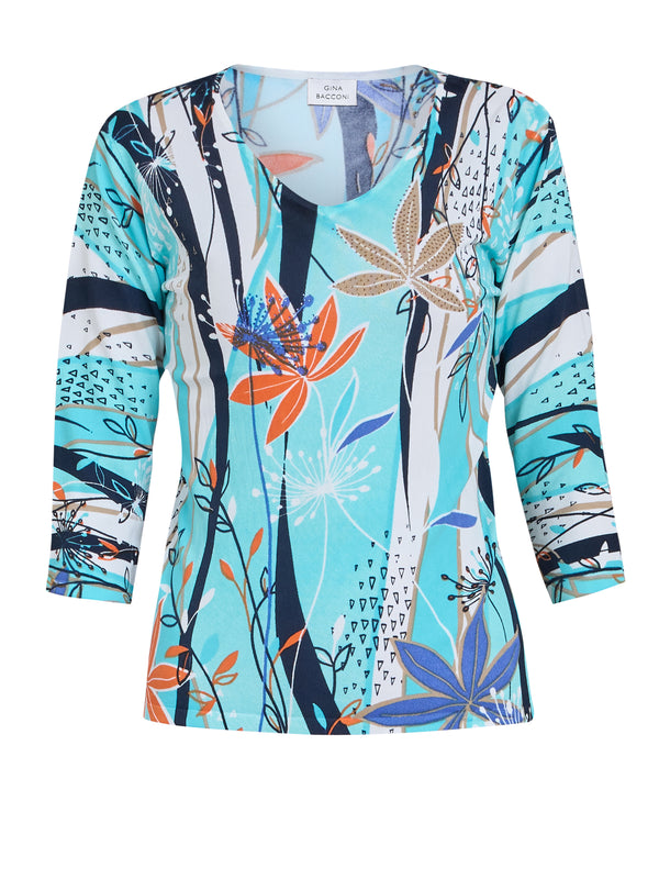 Ashlynn Lightweight Sweater With Diamante Detail