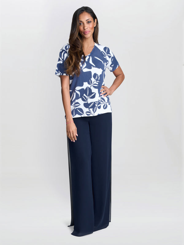 Barbie Lightweight Short Sleeve Sweater With Diamante Detail