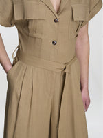 Carmela Linen Jumpsuit